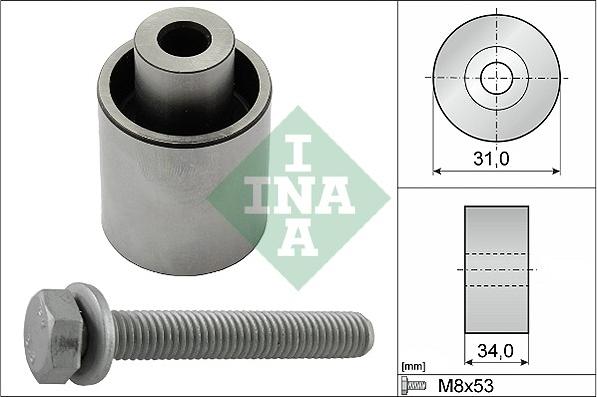 INA 532 0833 10 - Направляющий ролик, зубчатый ремень ГРМ autosila-amz.com