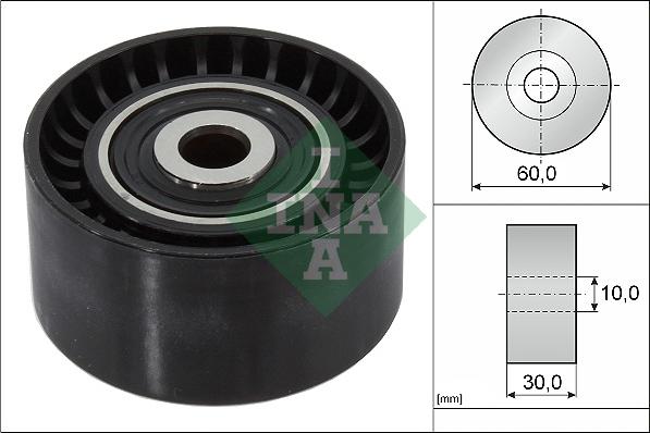 INA 532 0321 10 - Ролик, поликлиновый ремень autosila-amz.com