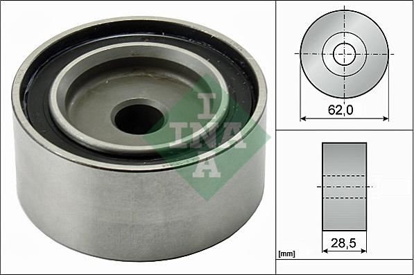 INA 532 0379 20 - Направляющий ролик, зубчатый ремень ГРМ autosila-amz.com