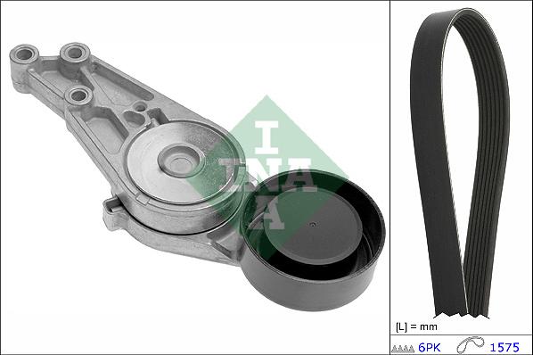 INA 529 0029 10 - Поликлиновый ременный комплект autosila-amz.com