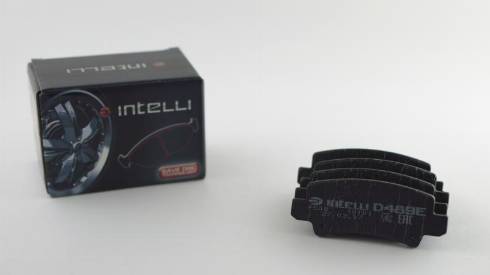 Intelli D489E - Тормозные колодки, дисковые, комплект autosila-amz.com