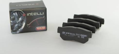 Intelli D198E - Тормозные колодки, дисковые, комплект autosila-amz.com
