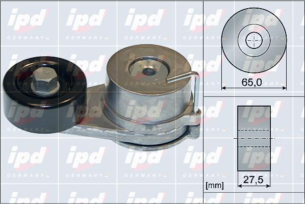 IPD 15-4078 - Натяжитель, поликлиновый ремень autosila-amz.com