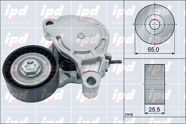 IPD 15-4154 - Натяжитель, поликлиновый ремень autosila-amz.com