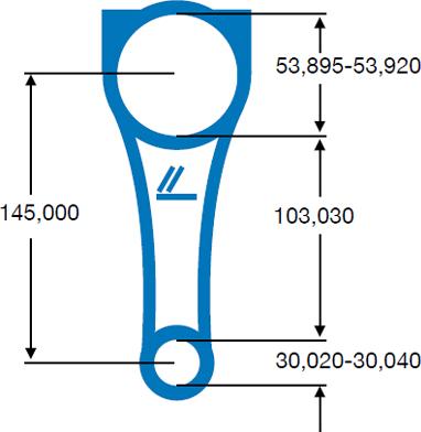 IPSA CO005600 - Шатун autosila-amz.com