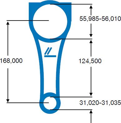 IPSA CO000900 - Шатун autosila-amz.com