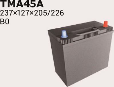 IPSA TMA45A - аккумуляторная батарея евро autosila-amz.com