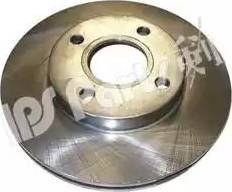 IPS Parts IBT-1300 - Тормозной диск autosila-amz.com