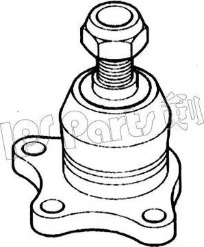 IPS Parts IJO-10522 - Шаровая опора, несущий / направляющий шарнир autosila-amz.com