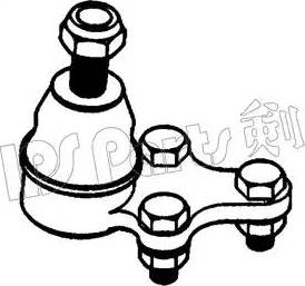 IPS Parts IJU-10235 - Шаровая опора, несущий / направляющий шарнир autosila-amz.com