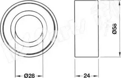 IPS Parts ITB-6342 - Натяжитель, ремень ГРМ autosila-amz.com