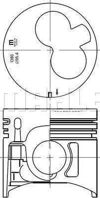 IZUMI IMPA866200 - Поршень autosila-amz.com