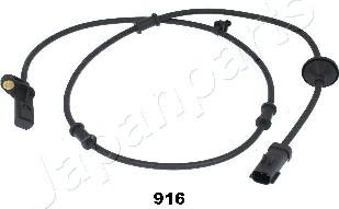 Japanparts ABS-916 - Датчик ABS, частота вращения колеса autosila-amz.com