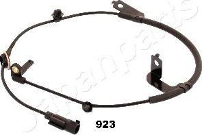 Japanparts ABS-923 - Датчик ABS, частота вращения колеса autosila-amz.com