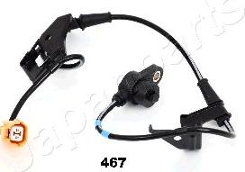 Japanparts ABS-467 - Датчик ABS, частота вращения колеса autosila-amz.com