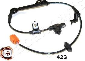 Japanparts ABS-423 - Датчик ABS, частота вращения колеса autosila-amz.com