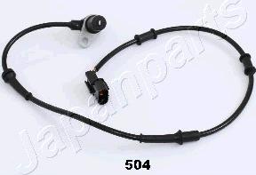 Japanparts ABS-504 - Датчик ABS, частота вращения колеса autosila-amz.com