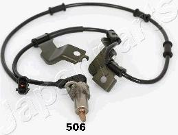 Japanparts ABS-506 - Датчик ABS, частота вращения колеса autosila-amz.com