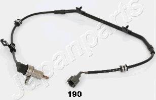 Japanparts ABS-190 - Датчик ABS, частота вращения колеса autosila-amz.com