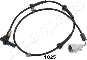 Japanparts ABS-1025 - Датчик ABS, частота вращения колеса autosila-amz.com