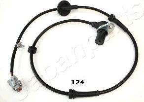 Japanparts ABS-124 - Датчик ABS, частота вращения колеса autosila-amz.com