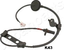 Japanparts ABS-K43 - Датчик ABS, частота вращения колеса autosila-amz.com