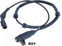 Japanparts ABS-K01 - Датчик ABS, частота вращения колеса autosila-amz.com