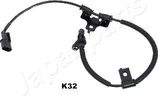 Japanparts ABS-K32 - Датчик ABS, частота вращения колеса autosila-amz.com