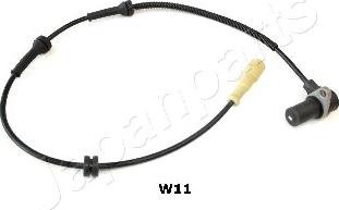 Japanparts ABS-W11 - Датчик ABS, частота вращения колеса autosila-amz.com