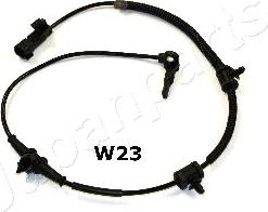 Japanparts ABS-W23 - Датчик ABS, частота вращения колеса autosila-amz.com