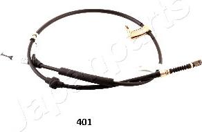 Japanparts BC-401 - Тросик, cтояночный тормоз autosila-amz.com