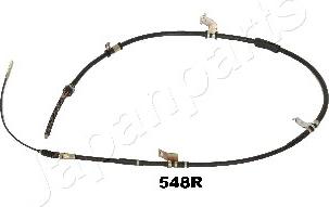 Japanparts BC-548R - Тросик, cтояночный тормоз autosila-amz.com