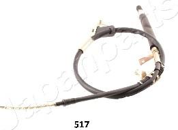 Japanparts BC-517 - Тросик, cтояночный тормоз autosila-amz.com