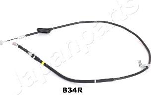 Japanparts BC-834R - Тросик, cтояночный тормоз autosila-amz.com