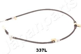 Japanparts BC-337L - Тросик, cтояночный тормоз autosila-amz.com