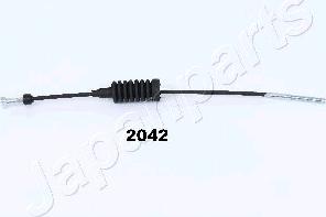 Japanparts BC-2042 - Тросик, cтояночный тормоз autosila-amz.com