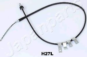 Japanparts BC-H27L - Тросик, cтояночный тормоз autosila-amz.com