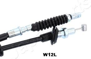 Japanparts BC-W12L - Тросик, cтояночный тормоз autosila-amz.com