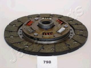 Japanparts DF-798 - Диск сцепления, фрикцион autosila-amz.com