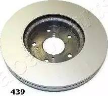 Japanparts DI-439 - Тормозной диск autosila-amz.com