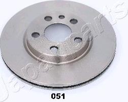 Japanparts DI-051 - Тормозной диск autosila-amz.com