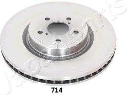 Japanparts DI-714 - Тормозной диск autosila-amz.com