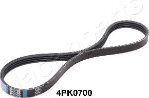 Japanparts DV-4PK0700 - Поликлиновой ремень autosila-amz.com