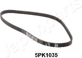 Japanparts DV-5PK1035 - Поликлиновой ремень autosila-amz.com