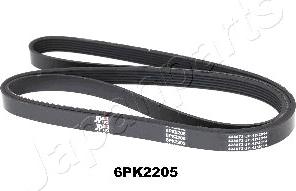 Japanparts DV-6PK2205 - Поликлиновой ремень autosila-amz.com