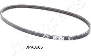 Japanparts DV-3PK0665 - Поликлиновой ремень autosila-amz.com