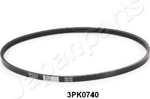 Japanparts DV-3PK0740 - Поликлиновой ремень autosila-amz.com