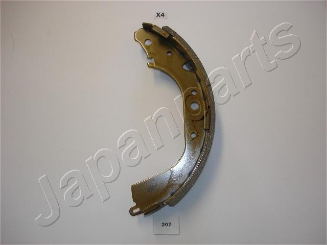 Japanparts GF-207AF - Комплект тормозных колодок, барабанные autosila-amz.com