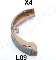 Japanparts GF-L09AF - Комплект тормозов, ручник, парковка autosila-amz.com