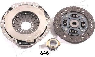 Japanparts KF-846 - Комплект сцепления autosila-amz.com